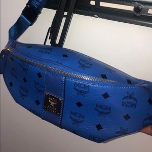 *Never Worn* Royal Blue MCM Shoulder/Waist Bag